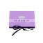 Purple empty 26mm pan eyeshadow palette case with gift ribbon create your own palette