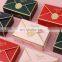 Pink luxury gift sturdy cardboard boxes suppliers paper candy empty girlfriend magnetic packaging cards box