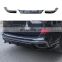 Factory price Rear Bumper Diffuser Lip Spoiler Carbon Fiber For Bmw X5 2019-2020