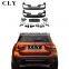 CLY Car Diffuser For Benz GLB Class W247 X247 GLB180 GLB200 SUV Upgrade GLB45 AMG Rear Diffuser Exhaust Pipe Rear Lip Tips