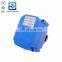 CWX-60P Visable Adjustable 3 way metal gear valve with position indicator