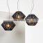 Southeast Asia style Indoor use Hanging Bamboo Rattan decor lamps paper rope rattan bamboo pendent lamp