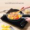 110v/220v Induction cooker 2000W touch control black color easy to operate rice soup milk hotpot rice keep warm function