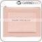 Guangzhou Hot sale pink suede pocket and calfskin leather evening party clutch pouch clutches bag for woman