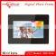 2016 China factory price 7 inch Battery operated digital photo frame