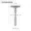Biodegradable Custom Metal Black Double Edge Adjustable Safety Razor for Men