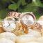 2016 women watch crystal diamond Ladies Bracelet Womens Watch alloy fashion