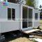 Prefabricated Expandable Movable prefab Container trailer House on wheels