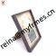 Home Decoration Tabletop Gray Wood Grain Narrow Edge Photo Frame