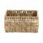 Hot Sale metal wicker basket water hyacinth Storage Basket Set Of 2 wholesale High Quality vietnam cheap