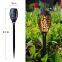 12 LED MINI Torch Lights flame effect light Realistic Dancing Flames Lamp solar torch light with flickering flame
