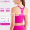 Breathable Adjustable Strap Racer Back Wholesale Fitness Gym Wear Women Sports Yoga Bra