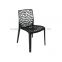 Green Full Plastic Dining Chair with Backrest DC-N06