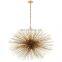 Nordic hot selling metal brass chandelier for bedroom living room dining room lighting brass luxury modern chandelier
