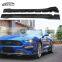 Mustang  High Quality Carbon Fiber Side Skirt Lip Side Bumper Lip For Ford Mustang
