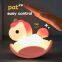 Cute Small Trojan Small Unicorn Night Light Kids Bedroom Bedside Charging Sleeping Pat Lamp