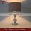 Decorative metal table lamp
