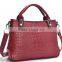 Lady/woman/female's New fashion GENUINE LEATHER shoulder bag/leisure bag/causal bag/messenger bag/tote with crocodile skin