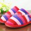 2015 newest high quality cheap indoor cotton soft slippers for women Korea style slippers wholesale