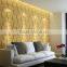 European style interior decoration fiber plant wall paper 3D