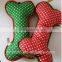 Pet Toys Plush with Squeaker inside /Soft Pet Toys of Large Bone