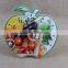 Hot Sell for Apple Shape Ceramic Clock,ceramic Table Clock