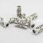 JS1131 Wholesale Filigree Tibetan Silver Tube Beads,tibetan Silver Jewelry Making Supplies