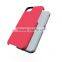 Anti fall sets fashion electroplating button PC+TPU phone case for Iphone 7