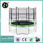 14ft manufacturer of fun sport trampoline big heavy duty round trampoline bounce mat with child safety net