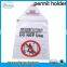 Factory PVC zip lock Permit Holder waterproof document holder                        
                                                Quality Choice