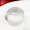 New design stainless steel round cake mousse mould cake bakeware adjustable setting ring                        
                                                                                Supplier's Choice