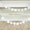 Hot sale!White decoration circle Paper Garland