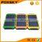 New products high capacity waterproof 8000mah solar power bank for mobile phone