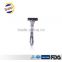 Wholesale disposable shaving razor with safety razor blades