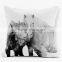 China Manufacturer Custom Black and White Cushion, Beat Backrest Cushion