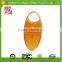 small card shape plastic bottle of oval form