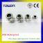 PG11 Waterproof Metal Cable Gland / Cable Connector