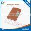 2 in 1 Cheap PU Leather Name Card Holder and Keychain Gift Set for promotion