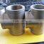 type sus304 steel pipe fitting tee