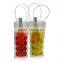 Ice Bag Collapsible Wine Cooler Bag