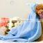 dog cotton bath towel with animal shape hat/Wholesale cute dog bath towel