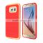 Shock deluxe brushed slim armor motomo combo case for Samsung Galaxy S6