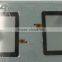 custom smaller demension 2.8"5",7",10.1" capacitive touch panel with printing white logo and some LED apertures