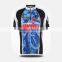 Wholesale custom white bike wear,short sleeve cycling jersey 2015