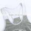 gym Singlet / Printing your logo custom men's gym singlet/stringer vest