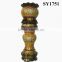36 inch bright golden antique pot decorative wedding roman columns