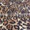 dark brown polyester leopard print milk fiber Spandex sportswear print lycra fabric