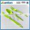 colored pp spoon fork knife