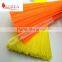 2015PET waved broom brush bristle