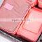 YIWU RODA 6 sets fashion atmosphere of nylon fabric foldable storage travel bag